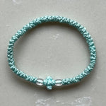 Greek Orthodox Prayer Rope Bracelet - Aqua