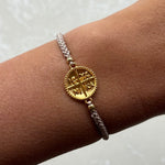 ICXC NIKA Beige Adjustable Bracelet