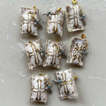 Traditional Filaxto With Cross White/Gold