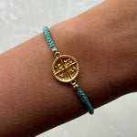 ICXC NIKA Turquoise Adjustable Bracelet