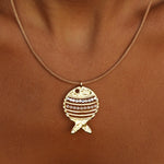 Persephonie Nude Fish Necklace