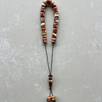 Komboloi Caramel Marble Beads