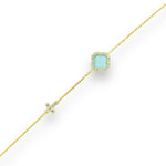 Evangeline Gold Turquoise