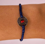 Sentiment Navy Bracelet