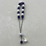 Komboloi Blue & White Beads