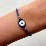 Blue Acrylic Mati Bracelet