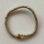Komboskini Greek Orthodox Prayer Rope Bracelet - Metallic Gold
