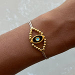 Ellie Black Evil Eye Bracelet