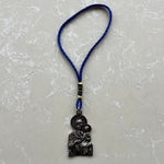 Virgin Mary Hanging Charm Blue