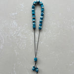 Komboloi Teal Marble Beads