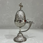 Silver Egg Brass Thimiato