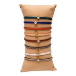 Mini Evil Eyes Leather Bracelets