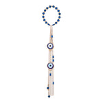 Gouri Large 24K Gold With Two Evil Eyes