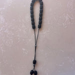 Komboloi Brown/Black Beads