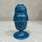Blue Aluminium Kandili
