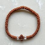 Greek Orthodox Prayer Rope Bracelet - Cocoa