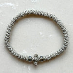 Komboskini Greek Orthodox Prayer Rope Bracelet - Light Grey