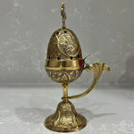 Gold Egg Brass Thimiato