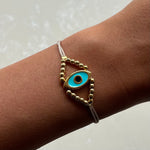 Ellie Turquoise Evil Eye Bracelet