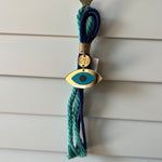 Gouri Turquoise & Gold Eye Plexiglass