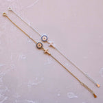 Brooklyn Mati & Cross Chain Bracelet