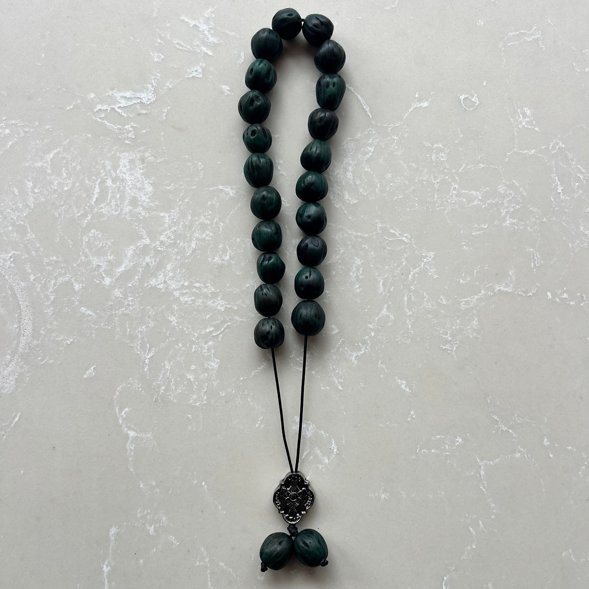 Aromatic Komboloi With Nutmeg Nuts Green