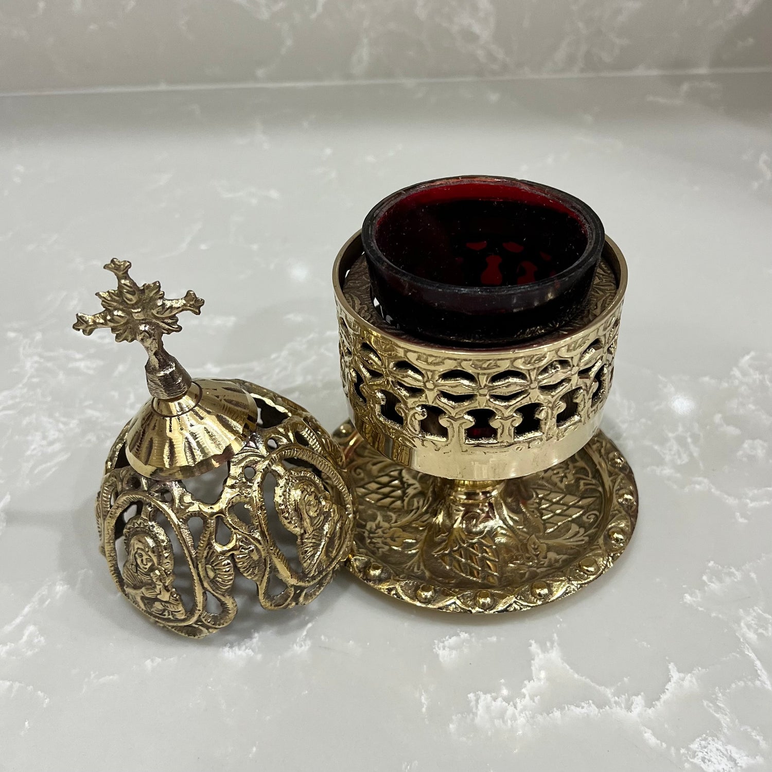 Gold Brass Kandili