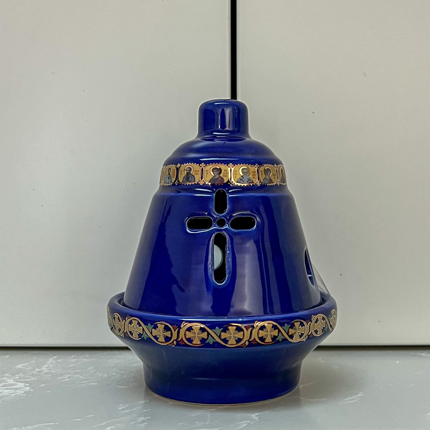 Cross Kandili Blue