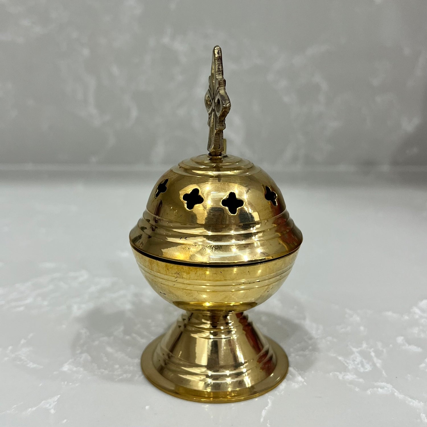 Gold Brass Thimiato