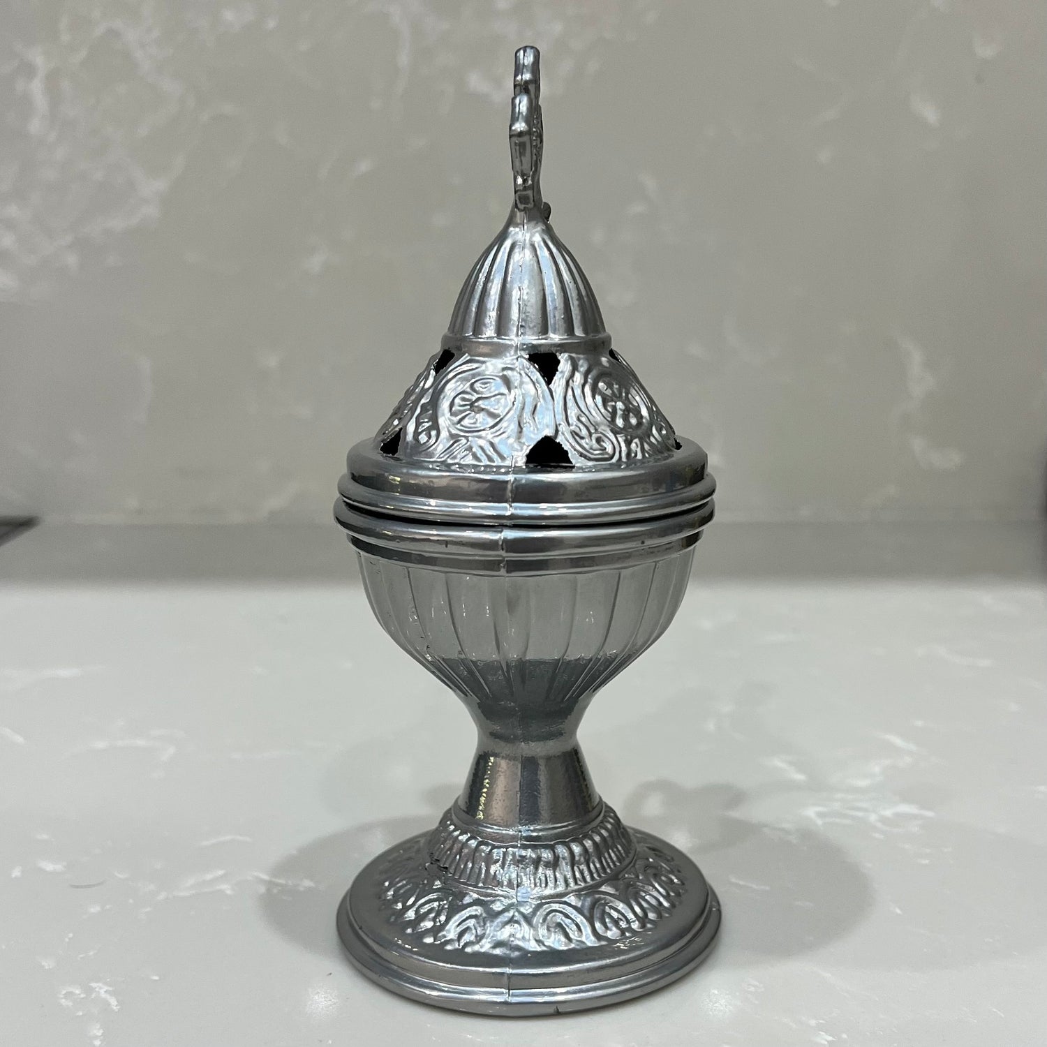 Silver Aluminium Thimiato