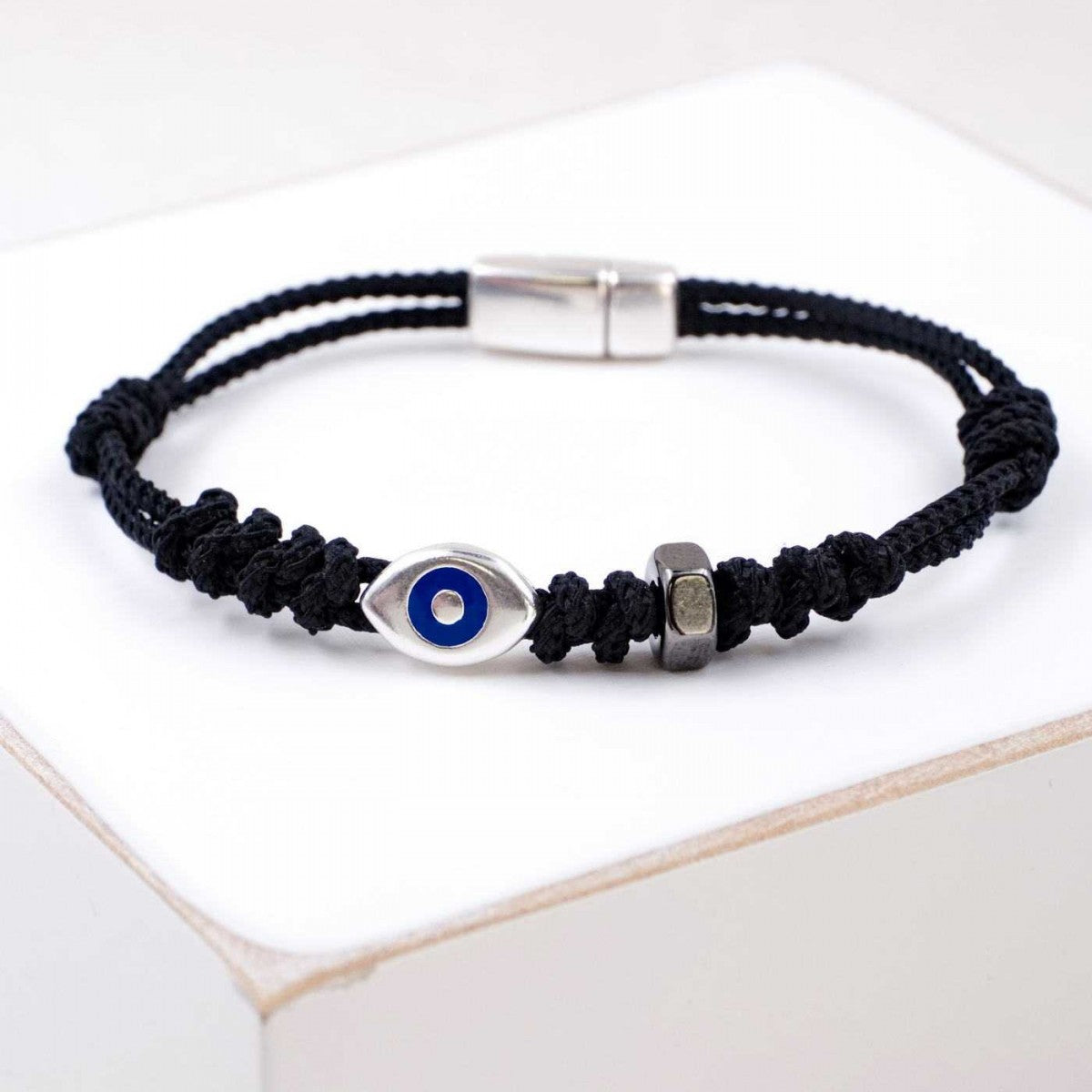 Eye Black Cord Bracelet