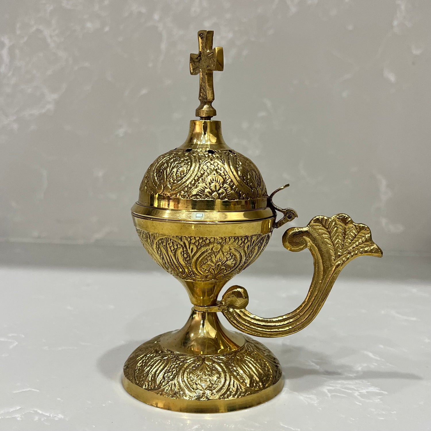 Gold Brass Thimiato