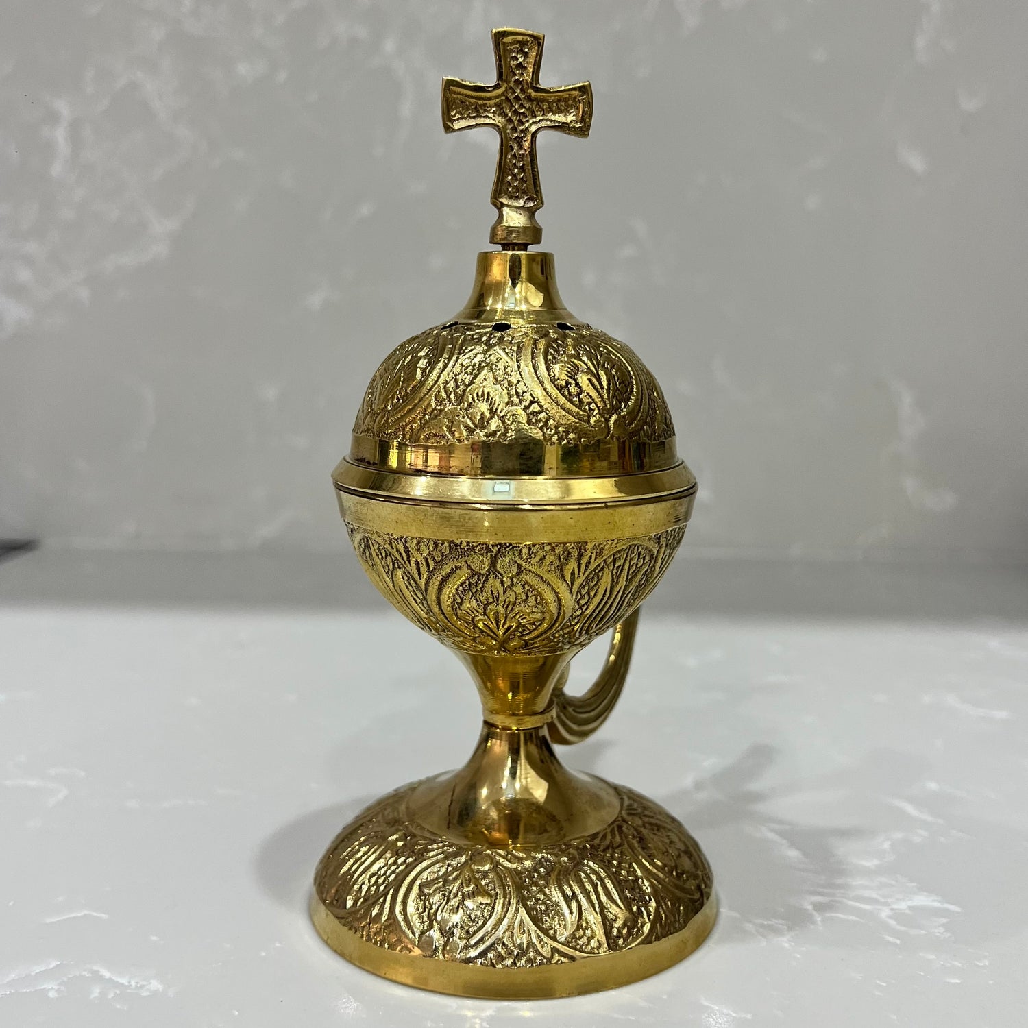 Gold Brass Thimiato