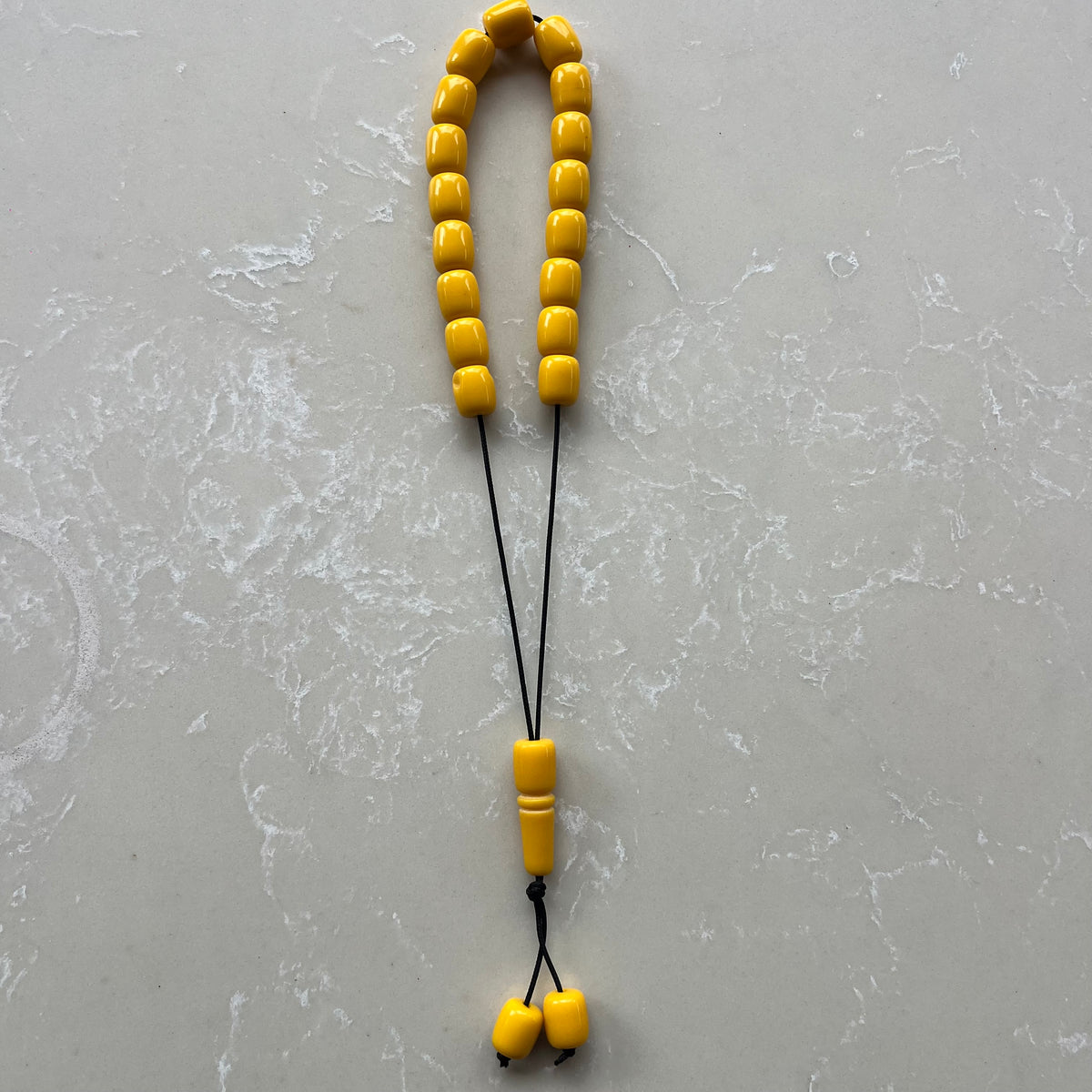 Komboloi Yellow Beads