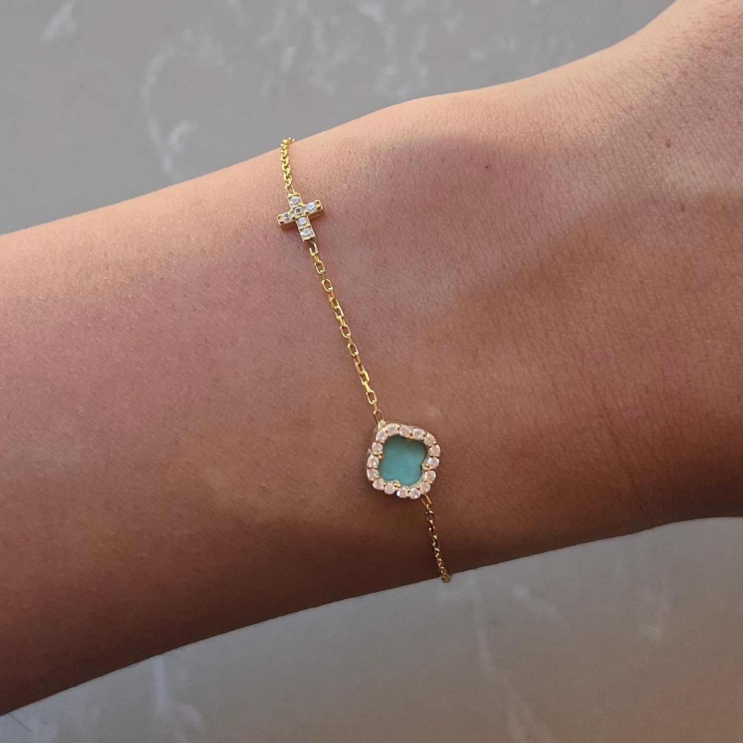Gaia Gold Turquoise