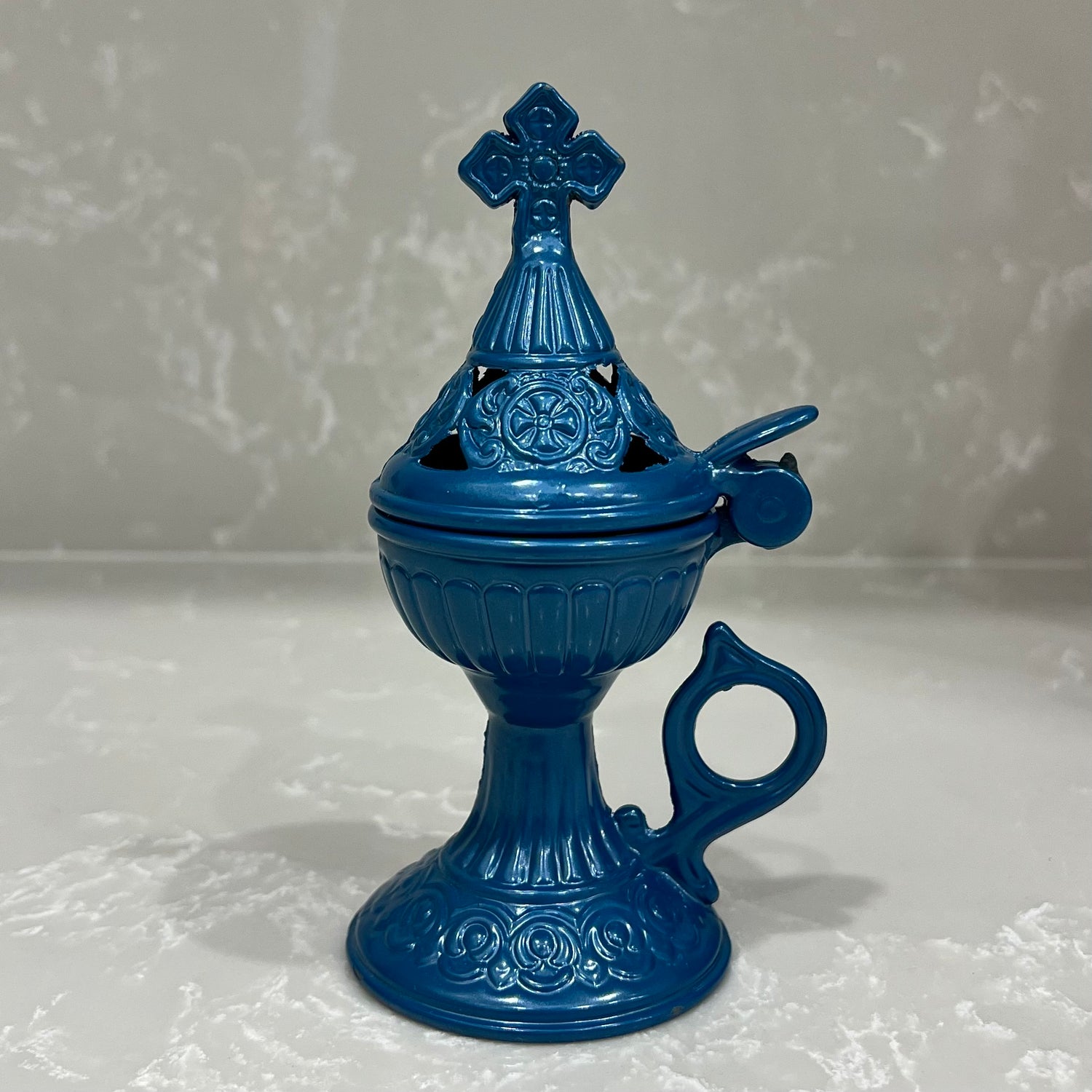 Blue Aluminium Thimiato