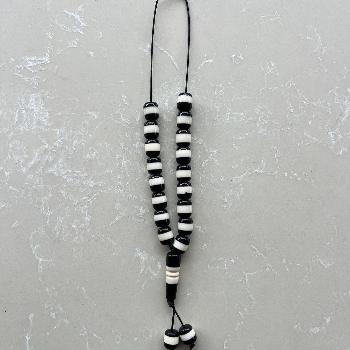 Komboloi Zebra Beads