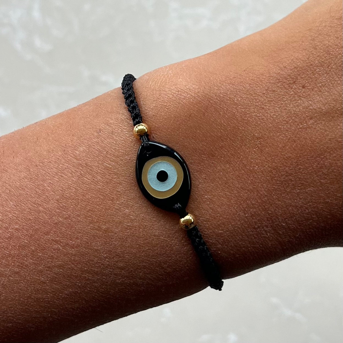 Black Acrylic Mati Bracelet