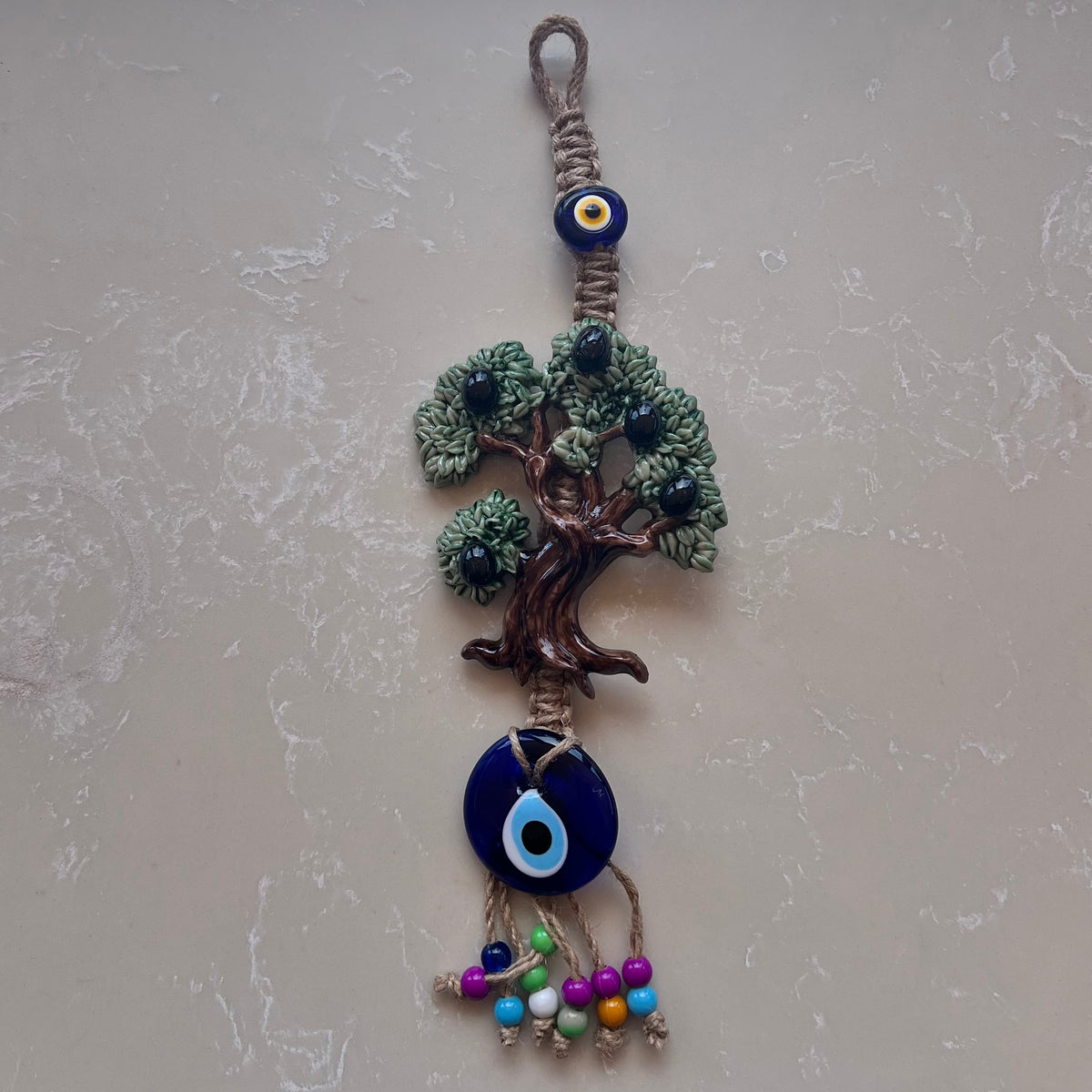 Olive Tree Eye Wall Ornament