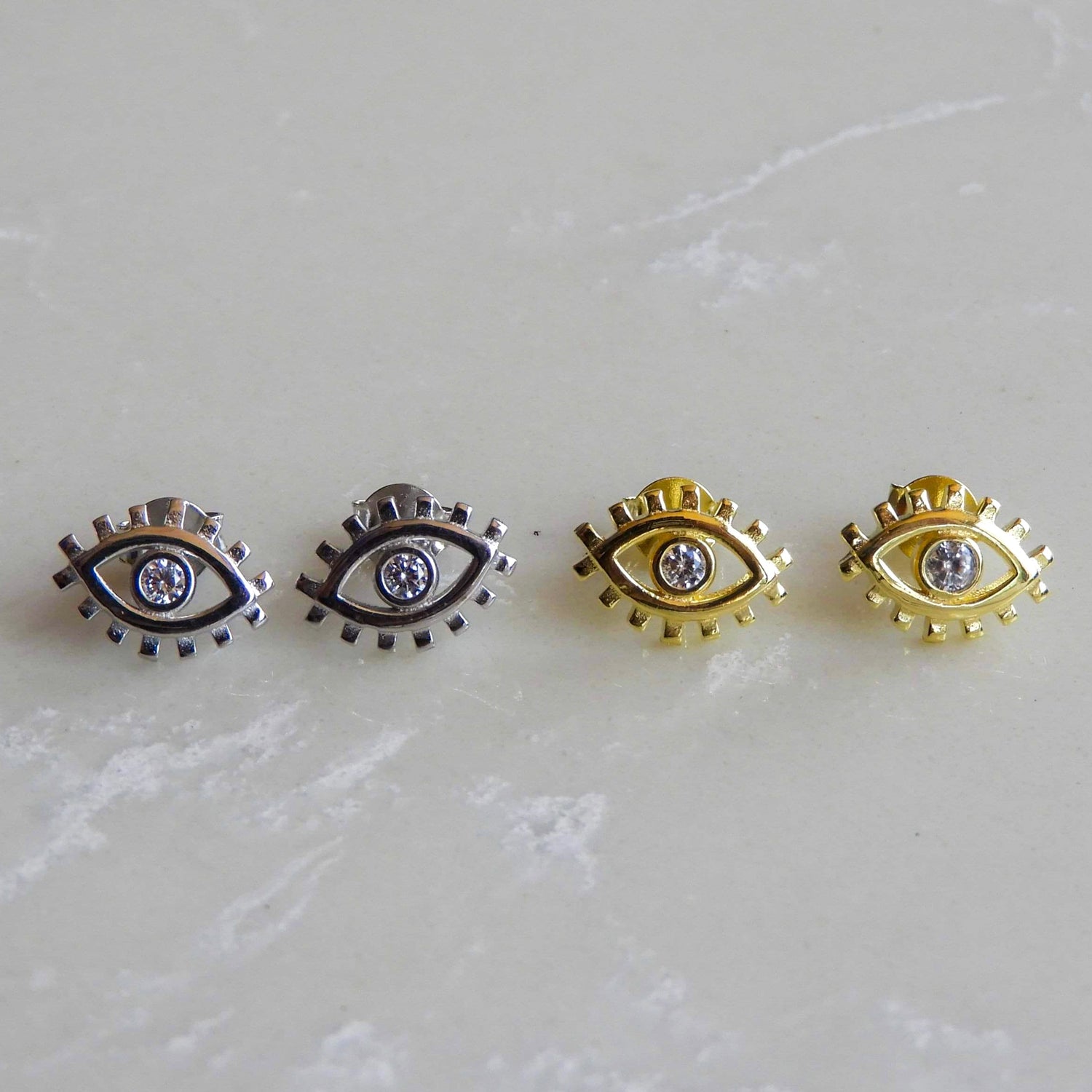 Krissa Evil Eye Studs