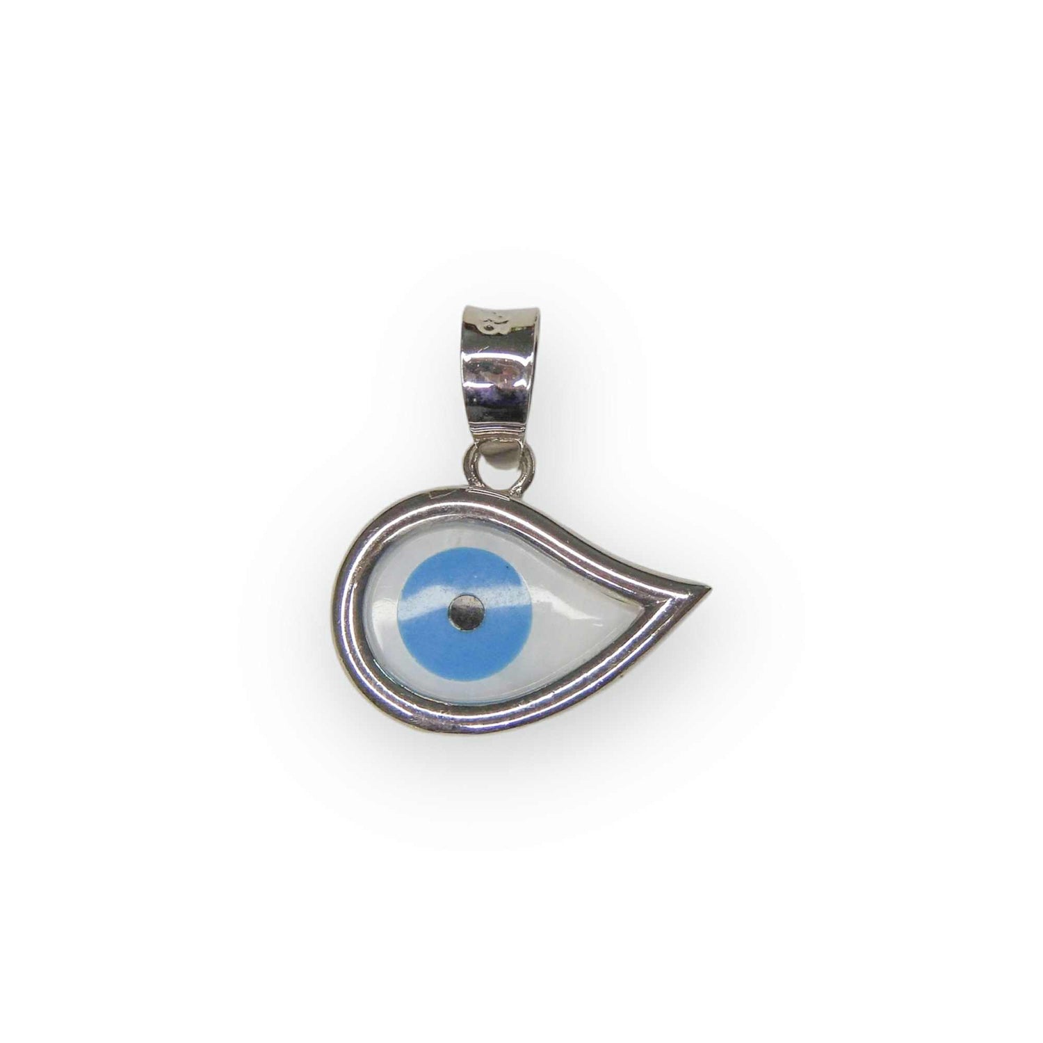 Tear Drop Evil Eye Pendant