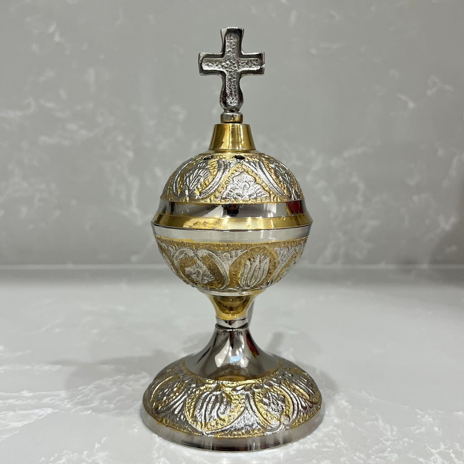 Gold/Silver Brass Thimiato