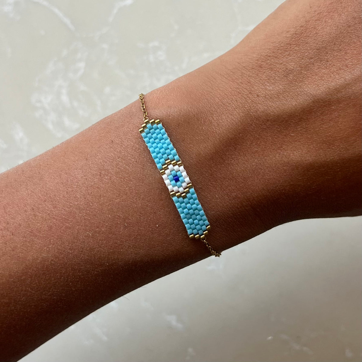 Annalise Evil Eye Chain Bracelet