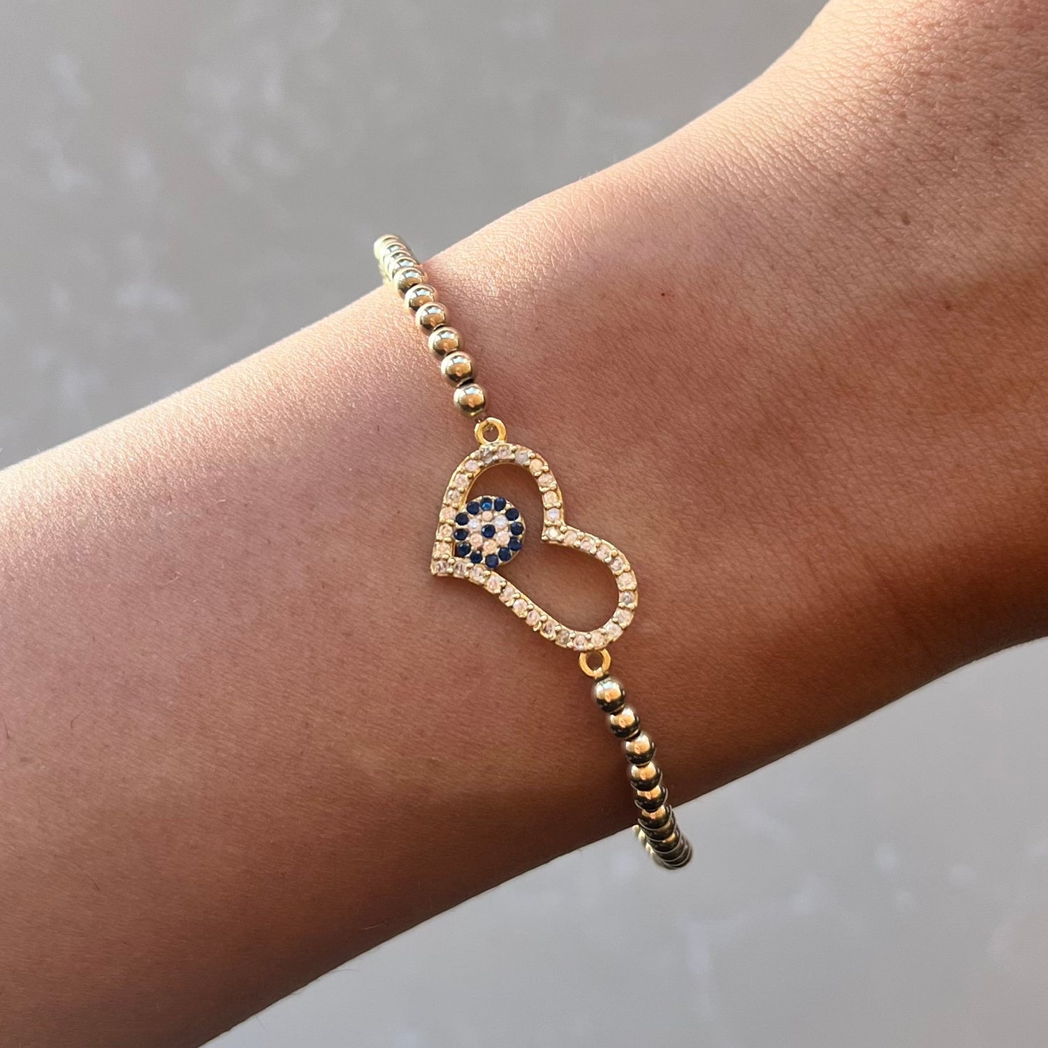 Karthia Gold Elastic Bracelet