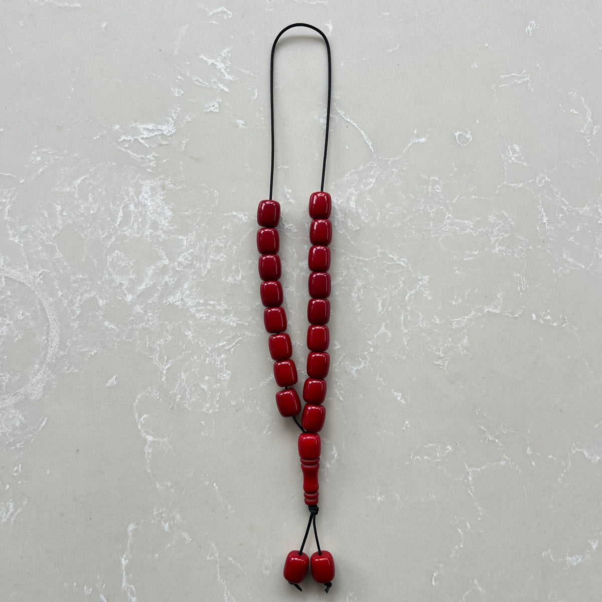 Komboloi Red Beads
