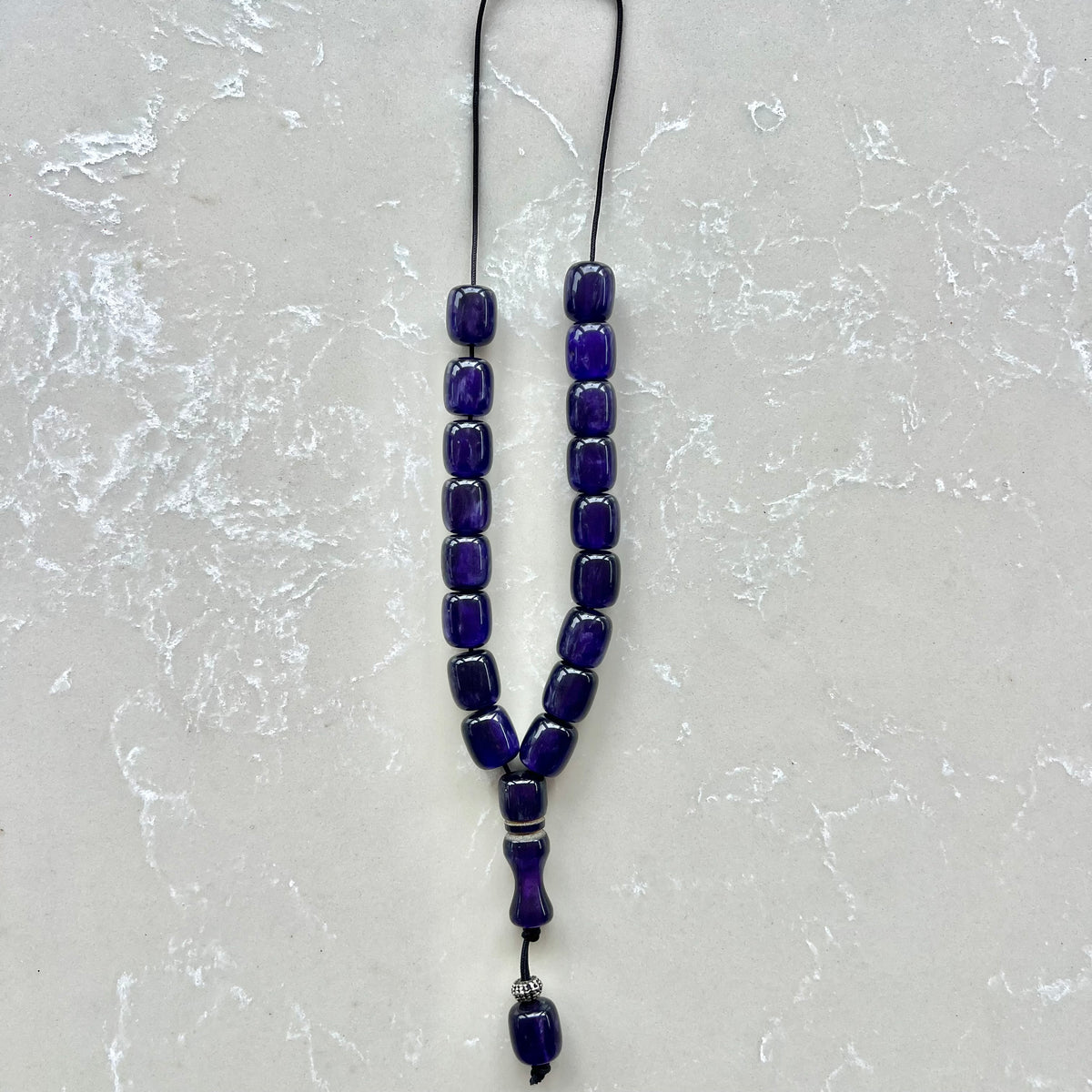 Komboloi Amethyst Beads