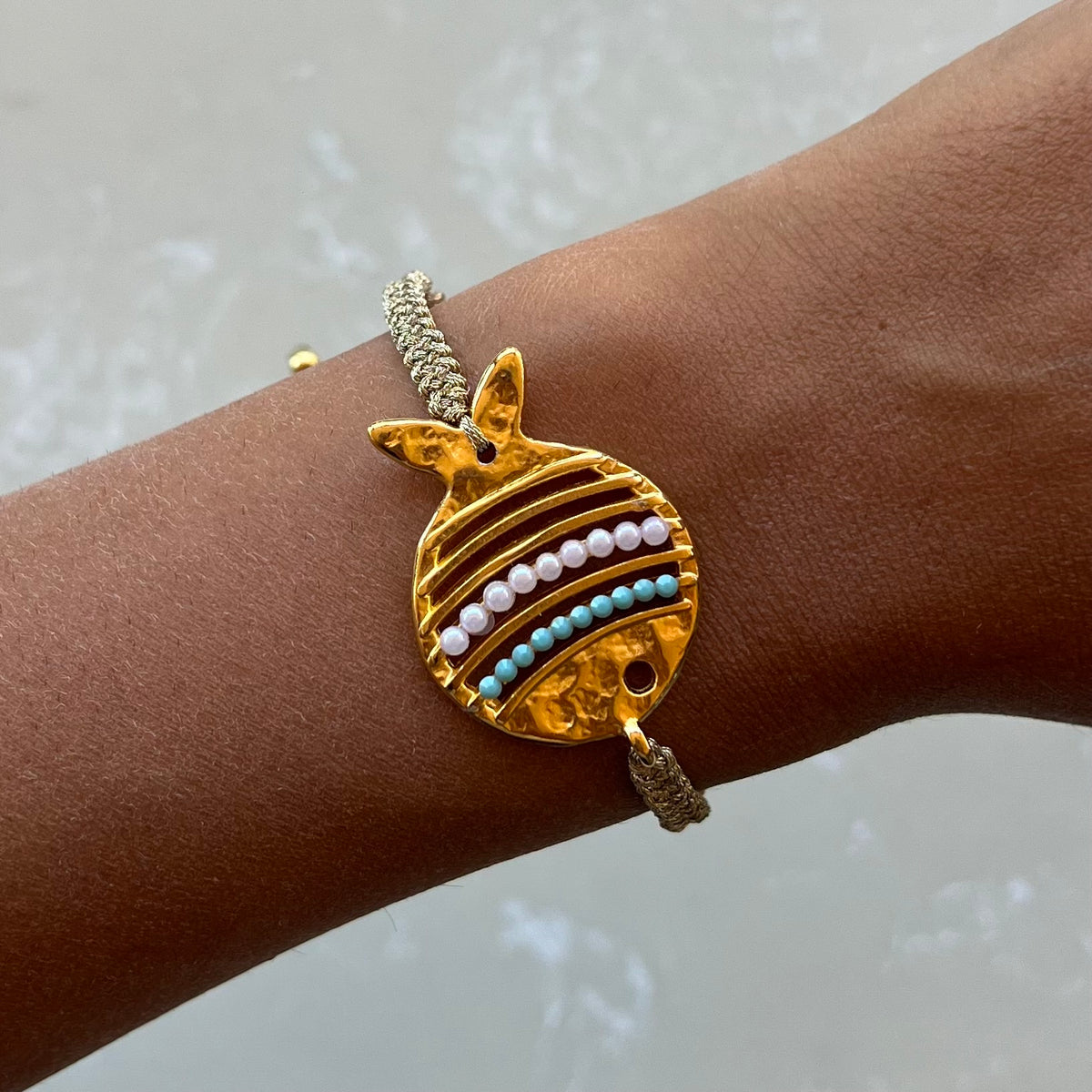 Persephonie Turquoise Fish Bracelet