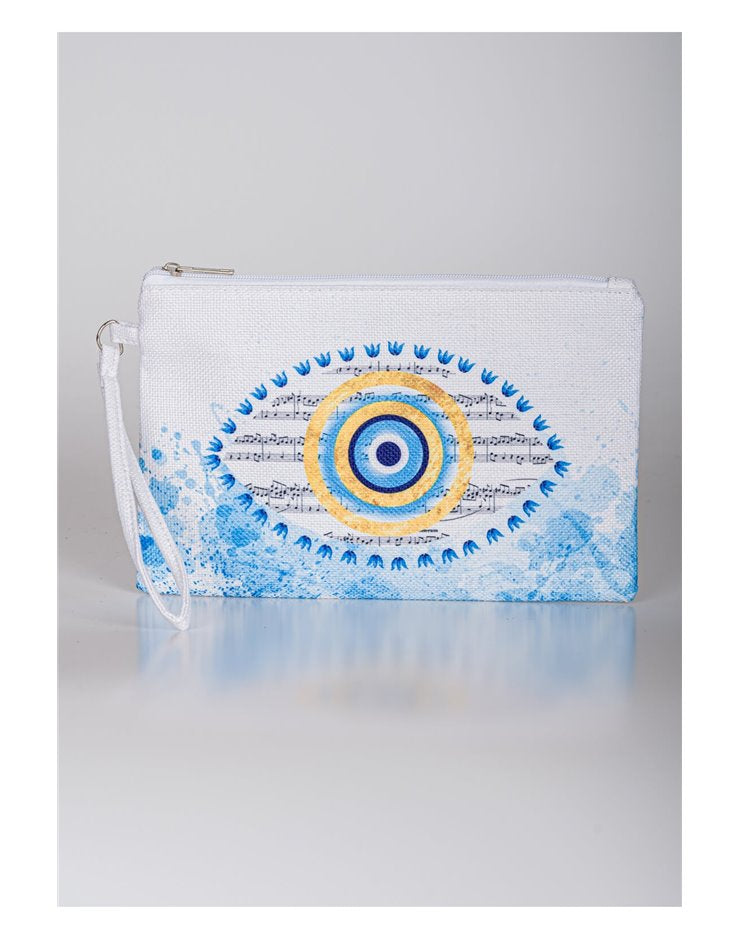 Musical Evil Eye Clutch