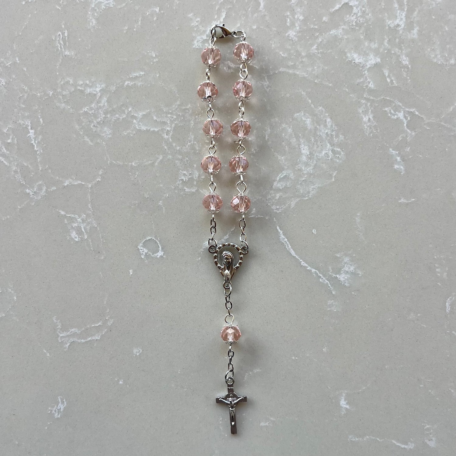 Pale Pink Rosary