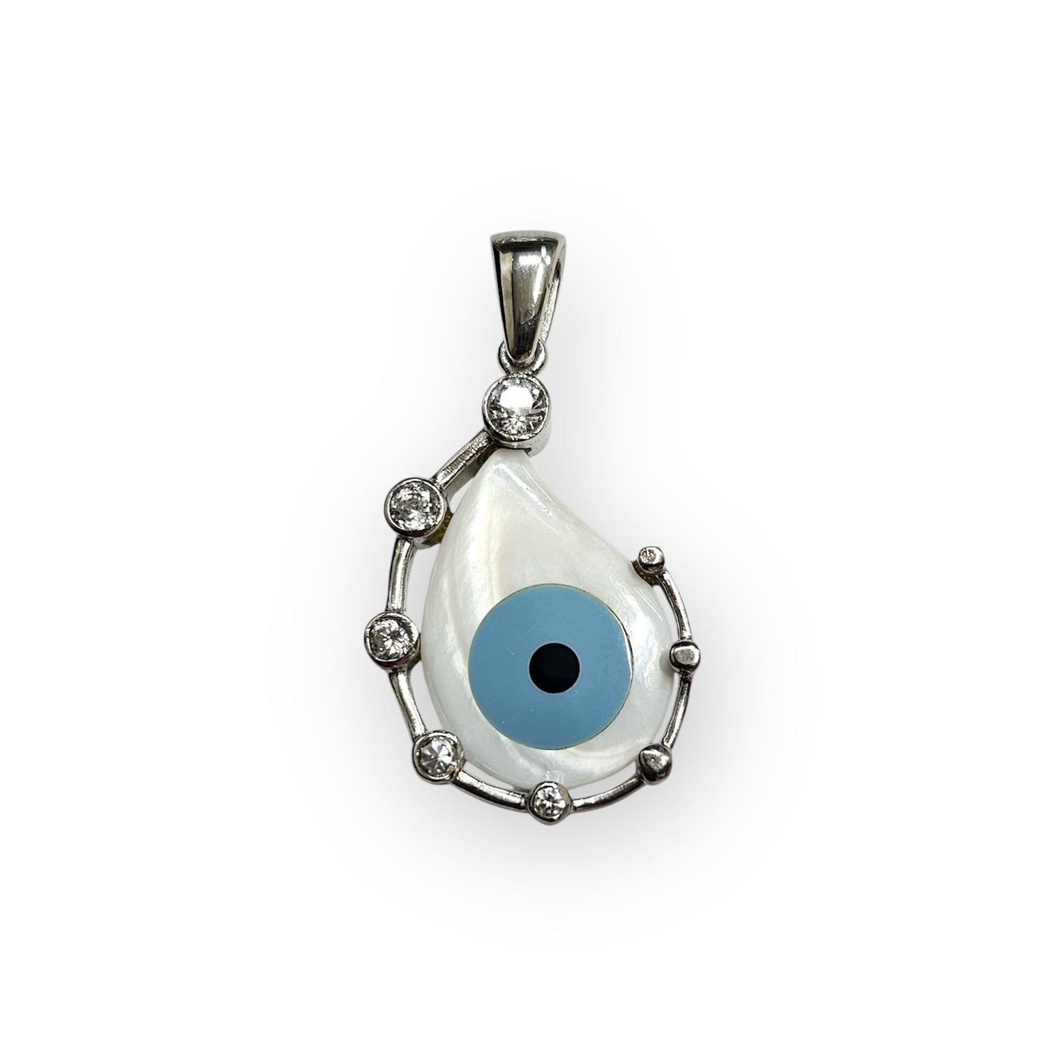 Tear Drop Mati Pendant